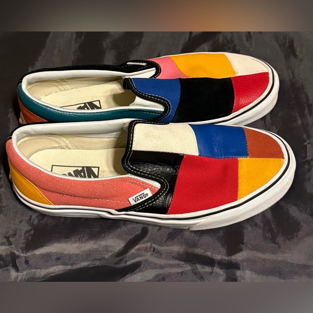 Vans Multicolor Patchwork Slip-Ons - image 4